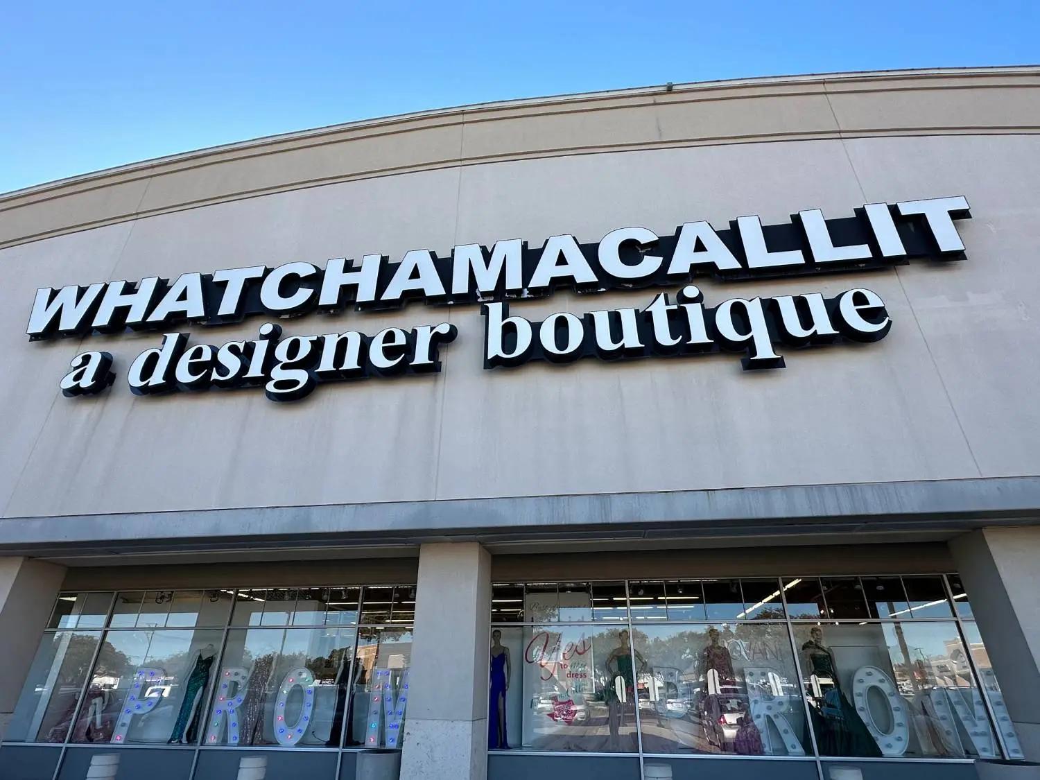 Whatchamacallit Dallas Store Front