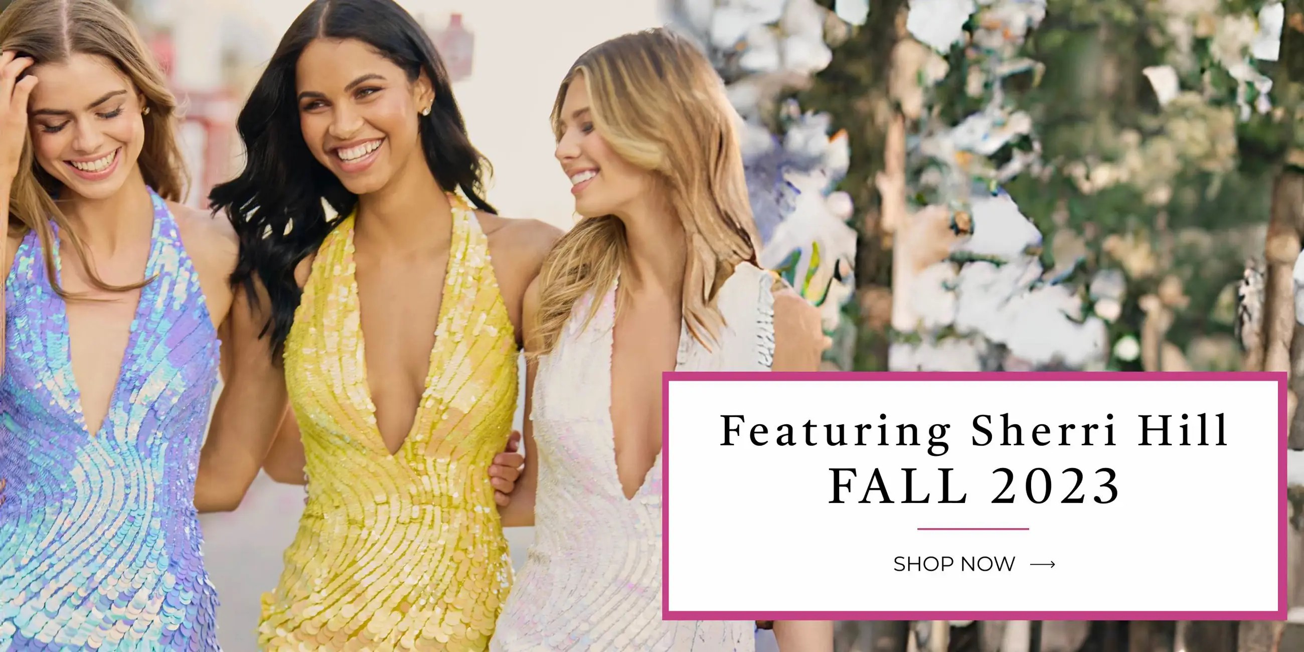 Sherr Hill Fall 2023 Banner for desktop