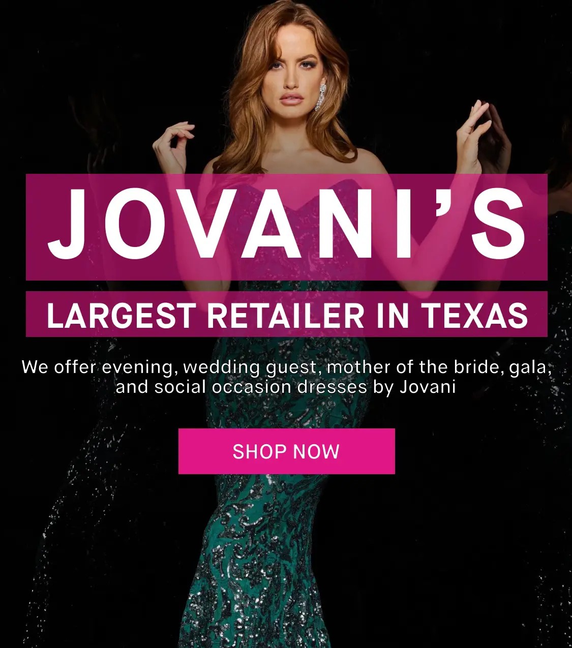 Jovani designer dresses at Whatchamacallit