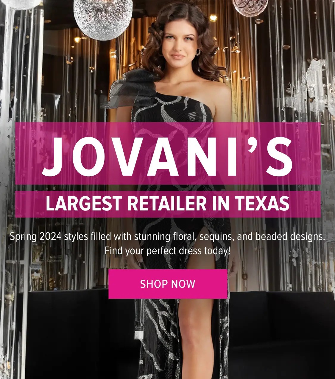 Jovani designer dresses at Whatchamacallit