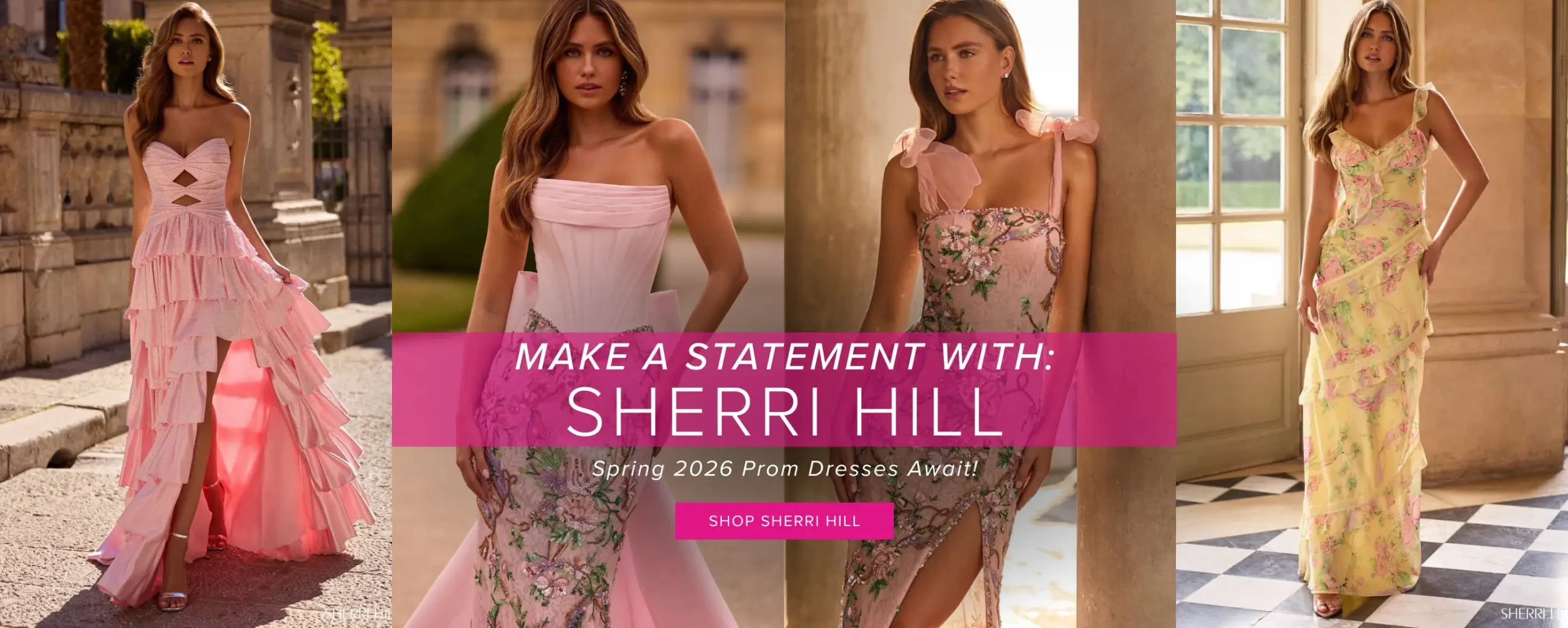 Sherri Hill Spring 2026 Prom Dresses at Whatchamacallit