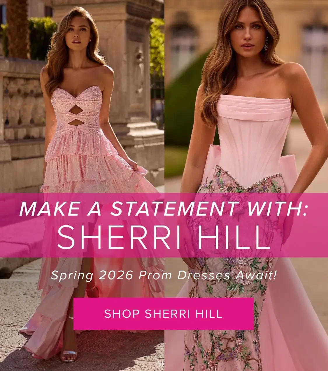 Sherri Hill Spring 2026 Prom Dresses at Whatchamacallit