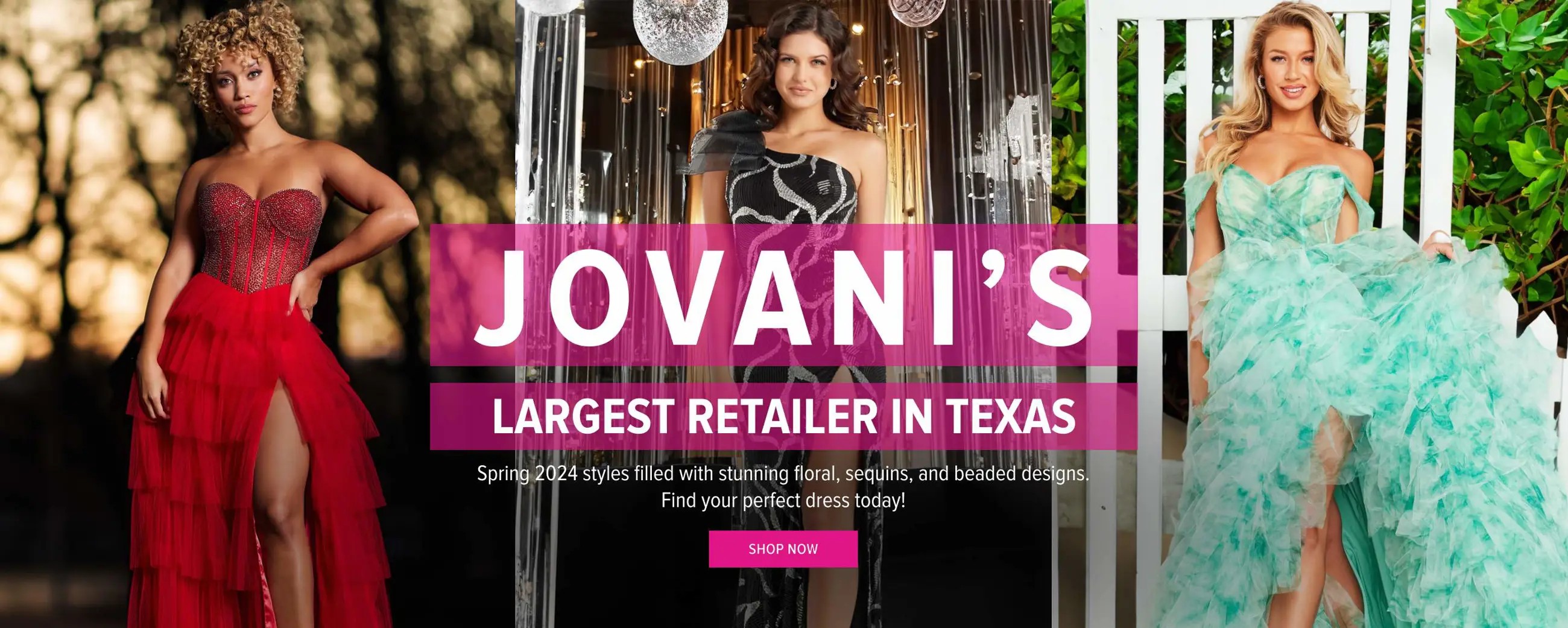 Jovani designer dresses at Whatchamacallit